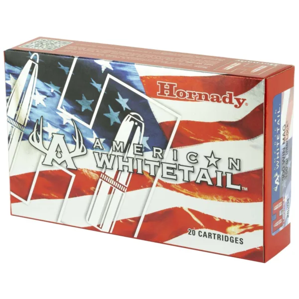 HORNADY AMERICAN WHITETAIL AMO 300 WIN MAG 150GR SP 20RD (10 BOX CASE) - Image 2