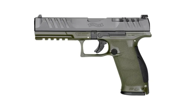 WALTHER ARMS PDP 9MM FS 5" BLK/GRN 18+1 OR