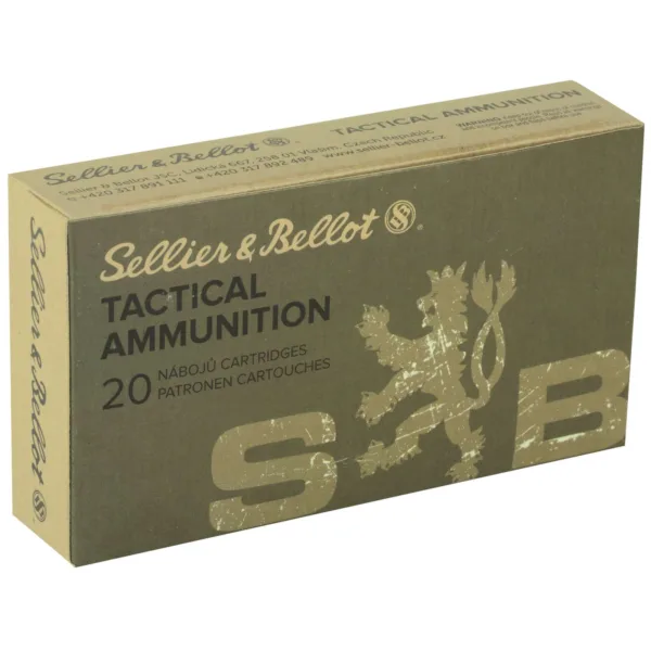 SELLIER & BELLOT AMO 6.5 CREEDMOOR 140GR FMJ 20-RD ( 25 BOXES PER CASE )