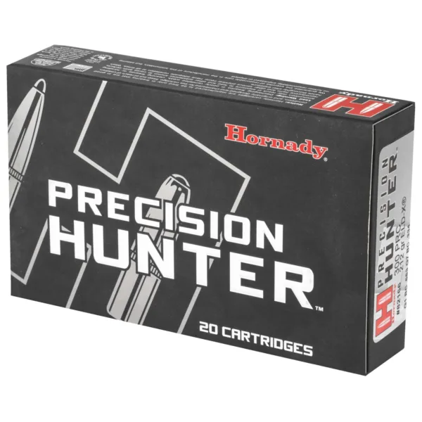 HORNADY PRECISION HUNTER AMO 300 PRC 212GR ELD-X 20RD (10 BOX CASE) - Image 2