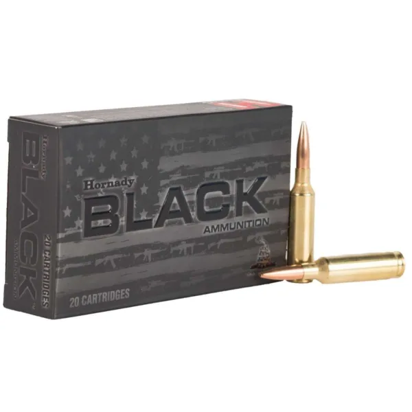 HORNADY BLACK AMO 6MM ARC 105GR BTHP MATCH 20RD (10 BOX CASE)