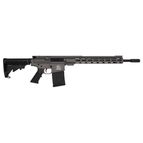 Great Lakes Firearms .308 Winchester Rifle .308 Win 10rd Magazine 18" Stainless Barrel 15" MLOK Rail Tungsten/Nitride Finish