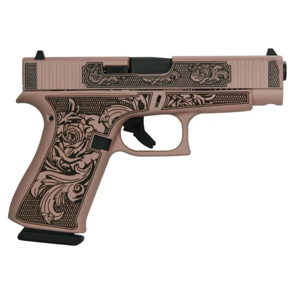 Glock 48 Custom "Glock n Roses II" Handgun 9mm Luger 10/rd Magazines (2) 4.17" Barrel Austria