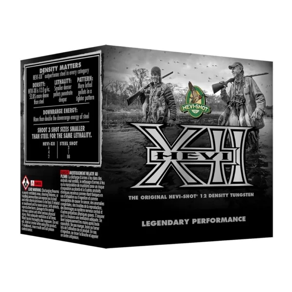 HEVI-Shot HEVI-XII Shotshells 12ga 2-3/4" 1-1/8oz 1450 fps #4 25/ct