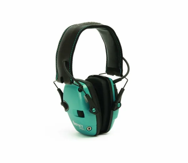 Honeywell Howard Leight Impact Sport Electronic Ear Muffs 22dB Teal