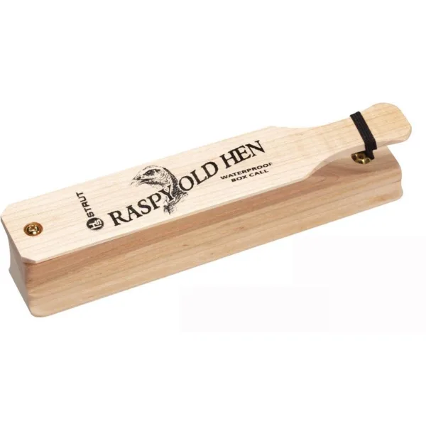 Hunters Specialties Strut Raspy Old Hen Box Call