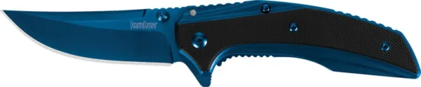 Kershaw Outright A/O Frame Lock Knife Blue/Black G-10 (3" Blue)