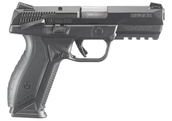 RUGER AMERICAN 9MM BLK 4" 10+1 SFTY