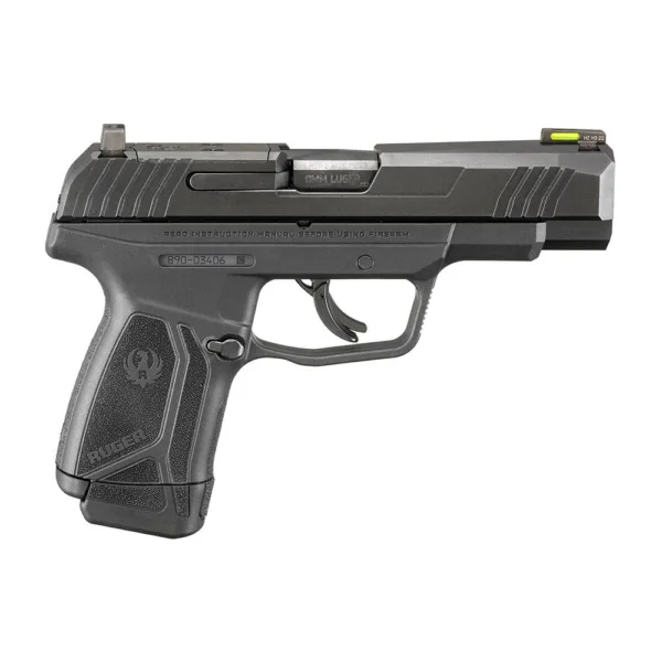 Ruger MAX-9 Optic Ready Handgun 9mm Luger 12rd Magazines(2) 4" Barrel Black Oxide Finish
