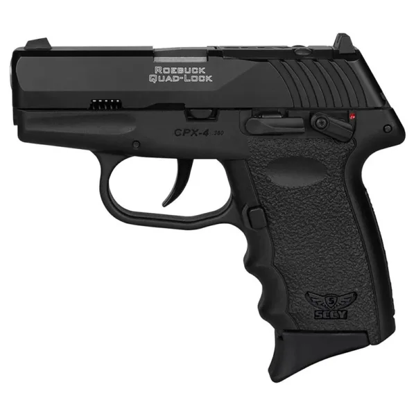 SCCY CPX-4 Handgun .380 10rd Magazine 2.96" Barrel Black External Safety Red Dot Ready