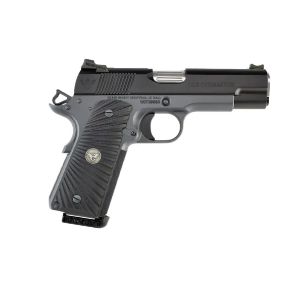 Wilson Combat CQB Commander Handgun .45 ACP 8rd Magazine 4.25" Barrel Black Armor-Tuff