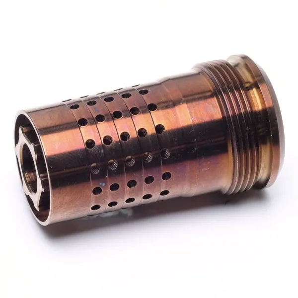 Q Cherry Bomb™ Muzzle Brake - 1/2x28 Threads | Fits Q 7.62 Suppressors