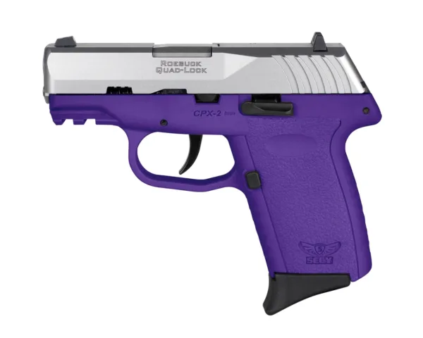SCCY INDUSTRIES CPX-2 G3 9MM SS/PURPLE 10+1