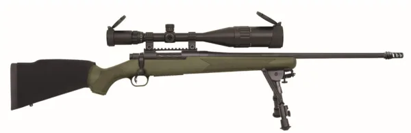 MOSSBERG PATRIOT 300WIN BL/ODG 24" SCPE