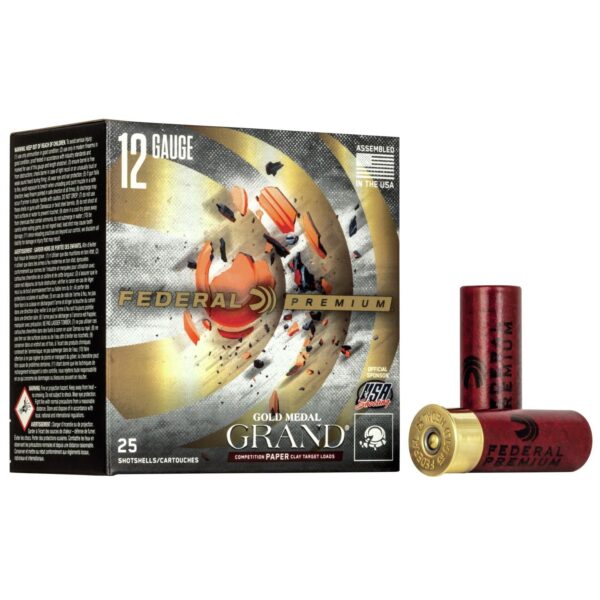 Premium Gold Medal 12GA 2-3/4 2-3/4DE 1OZ 8 25rd