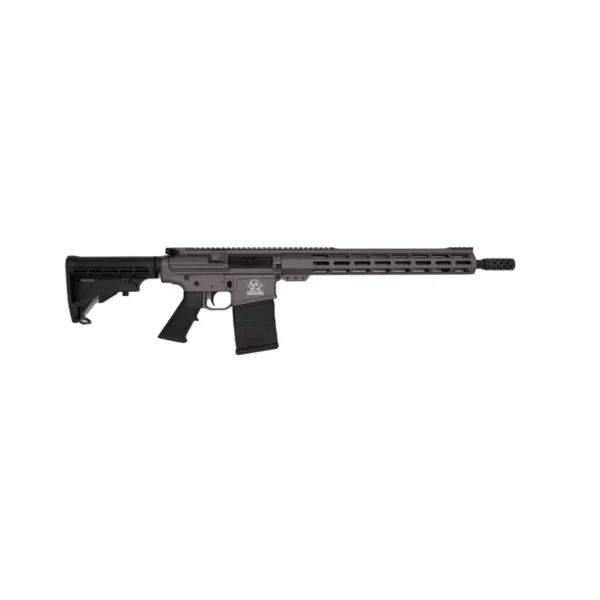 GLFA AR-15 Rifle .308 Win 10rd Magazine 16" Stainless Barrel 15" MLOK Rail Tungsten Finish