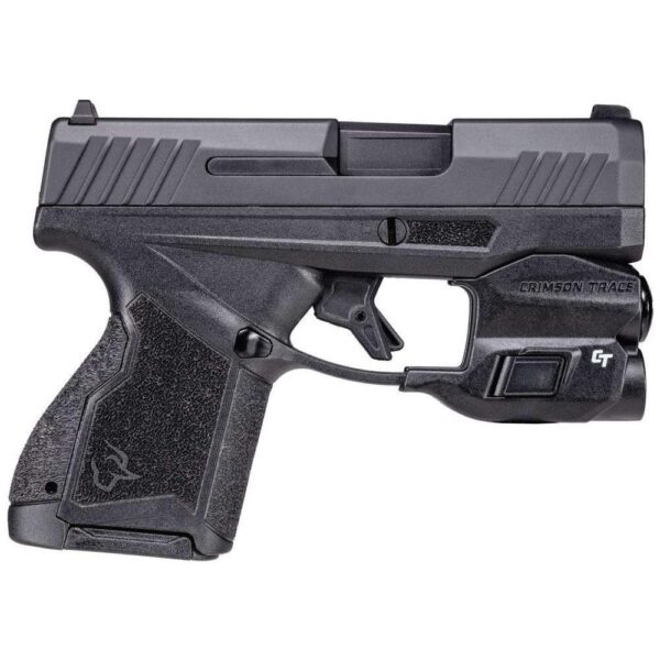Taurus GX4 Handgun 9mm 10/rd 3.06" Barrel Black with Crimson Trace Light