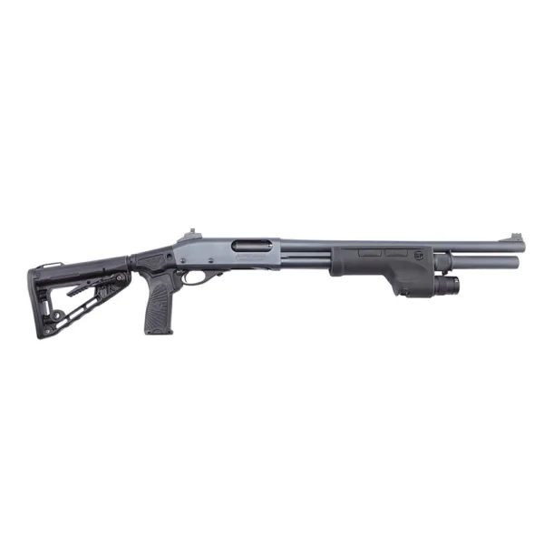 Wilson CQB Shotgun 12ga 3" Chamber 6rd Capacity 18.5" Barrel Super-Stoc with Black Armor-Tuff Finish