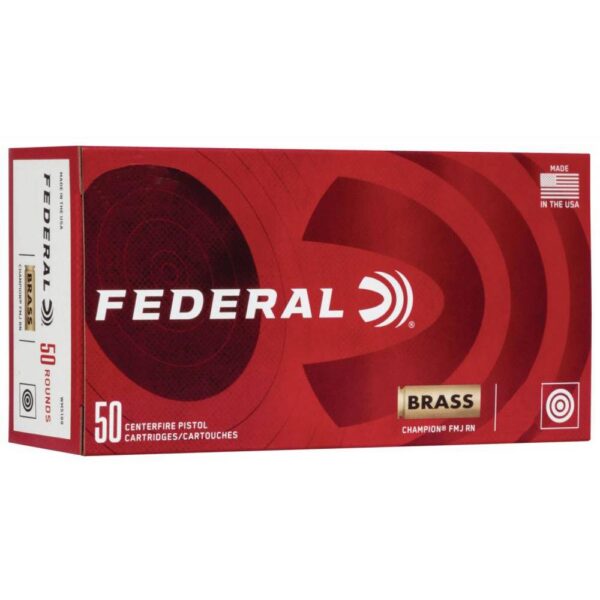 Federal Champion Handgun Ammunition 10mm Auto 180gr FMJ 1200 fps 50/ct