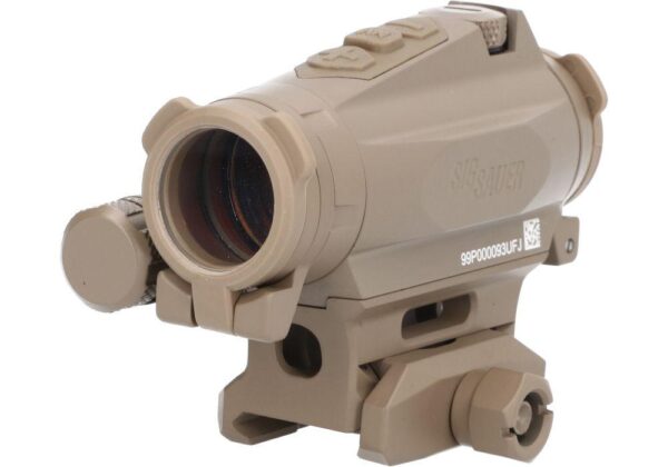 Sig Sauer Romeo 4XT-Pro Red Dot Sight 1x20mm 2 MOA Ballistic Circle Dot 0.5 MOA Adj Hex Bolt MO - FDE