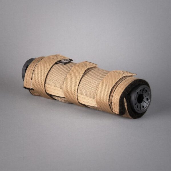 SilencerCo High Temp Suppressor Cover 7.5" FDE