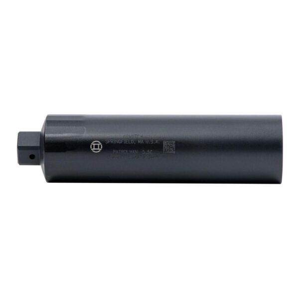 Gemtech Patrolman Suppressor 5.56 Titanium Thread Mount 1/2-28 Black USED
