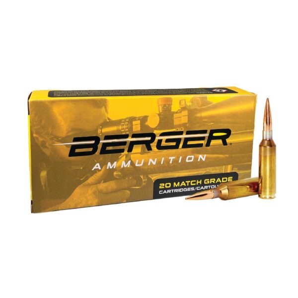 Berger Hybrid Target Rifle Ammunition .300 PRC 215gr OTM 2940 fps 20/ct