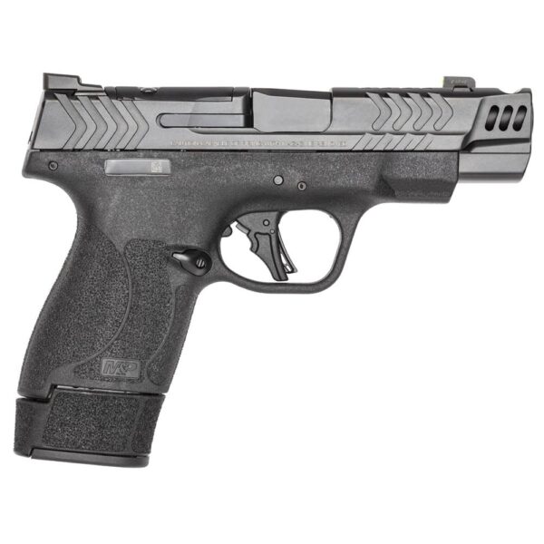 S&W PC M&P 9 Shield Plus Carry Comp Handgun 9mm Luger 10/13/15rd Magazines 4" Barrel Optic Ready No Thumb Safety