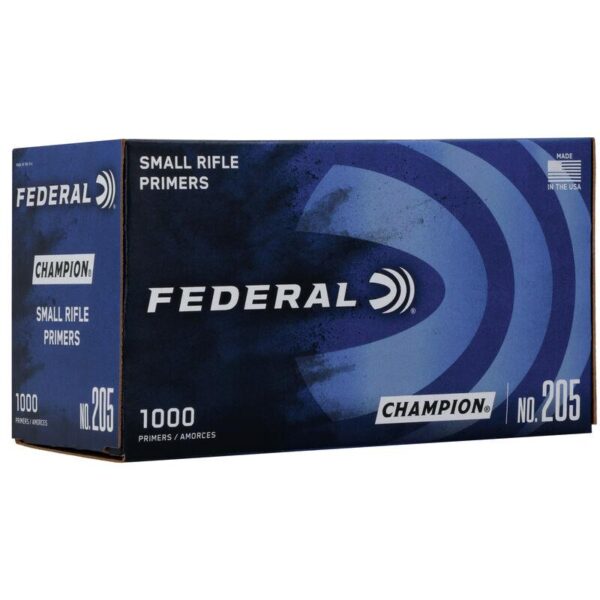 Federal Premium Champion Centerfire .205 Primers Small Rifle 1000/ct