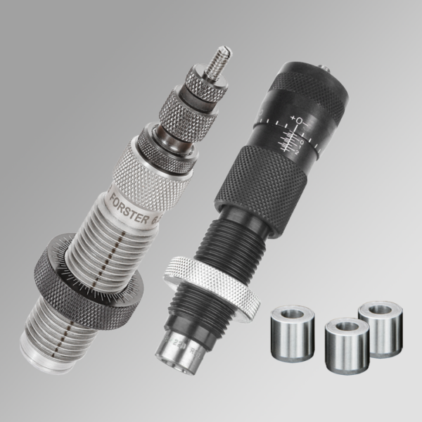 Forster Bushing Full Length Sizing Die Bench Rest Ultra Micrometer Seater Die and 3 bushings (274 272 270) 6 Creedmoor