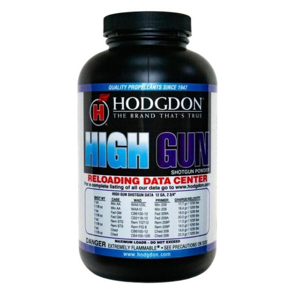 Hodgdon High Gun Shotgun/Pistol Powder 1lbs