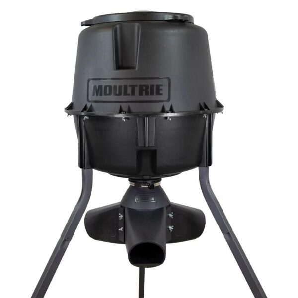 Moultrie Gravity Deer Feeder 30 Gal Tripod Black