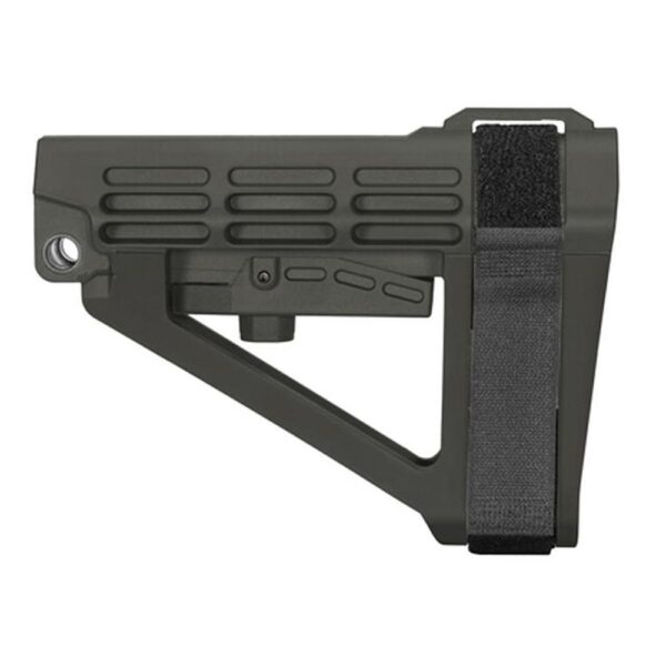 SBA4 STEALTH GRAY 5-POSITION ADJUSTABLE