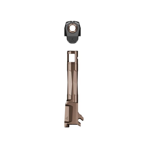 Radian Weapons Afterburner and Ramjet Combo Barrel and Compensator for Sig Sauer P365 P365X Bronze