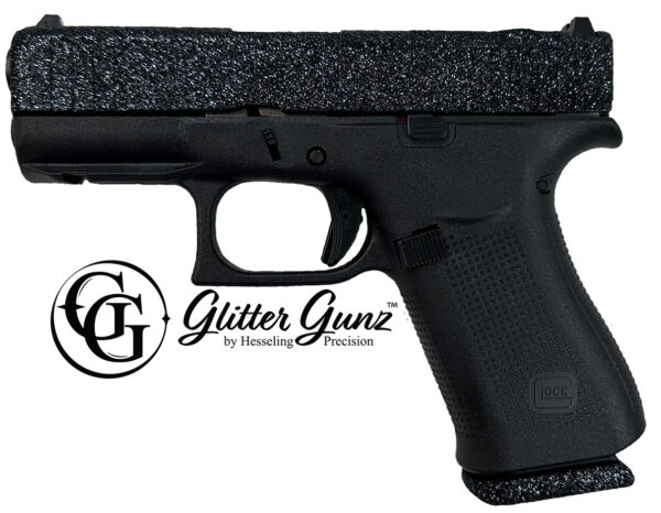 GLOCK 43X MOS 9MM 3.41 GLITTER GUNZ TWILIGHT