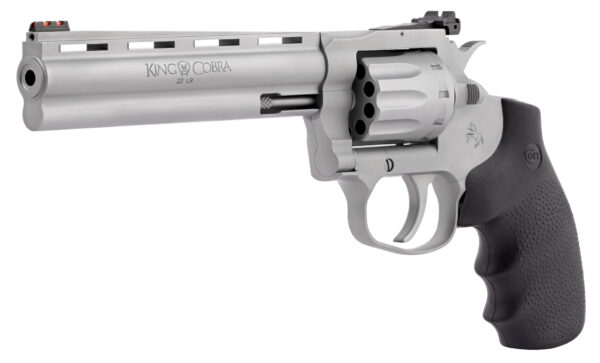 CLT KING COBRA 22LR 6 MATTE SS HOGUE BLEM 10RD