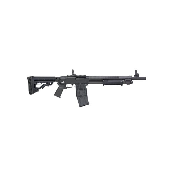 Mossberg 590M Shotgun 12ga 2-3/4" Chamber 10rd Magazine(1) 18.5'' Barrel Adjustable Stock Magpul MBUS Sights