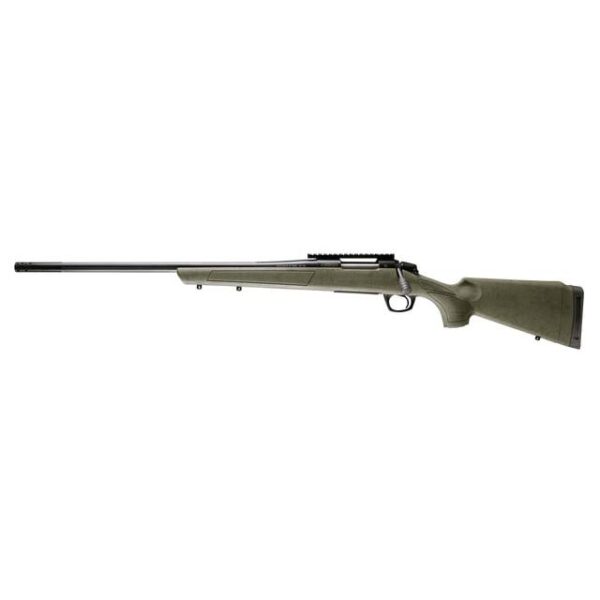 CVA Cascade XT left Hand Rifle 7 PRC 2rd Capacity 22" Threaded Cerakote Black Barrel OD Green/Black Web Stock Pic Rail