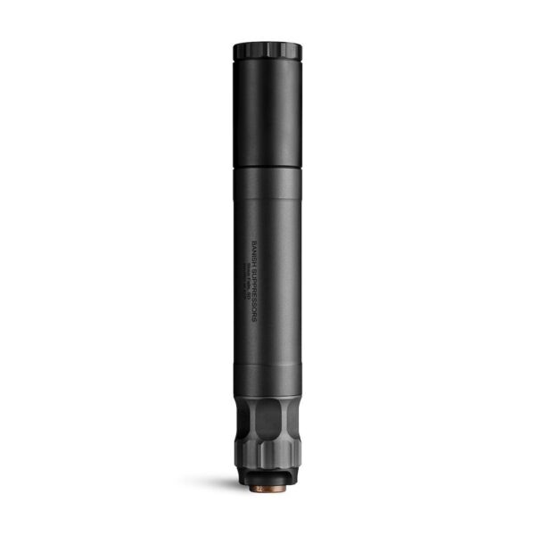 Banish  45 Direct Thread Suppressor .45 Auto Titanium/Aluminum .578x28 Black 8.6" Length