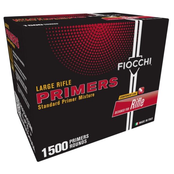 Fiocchi Large Rifle Primers - 1500/ct