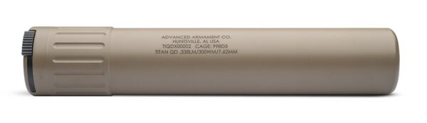 AAC (ADVANCED ARMAMENT) TITAN-QD 338LM FDE SILENCER