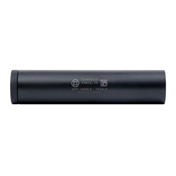 USED Gemtech GMT-300BLK Suppressor .300 BLK 6.7" 5/8x24 Thread Black