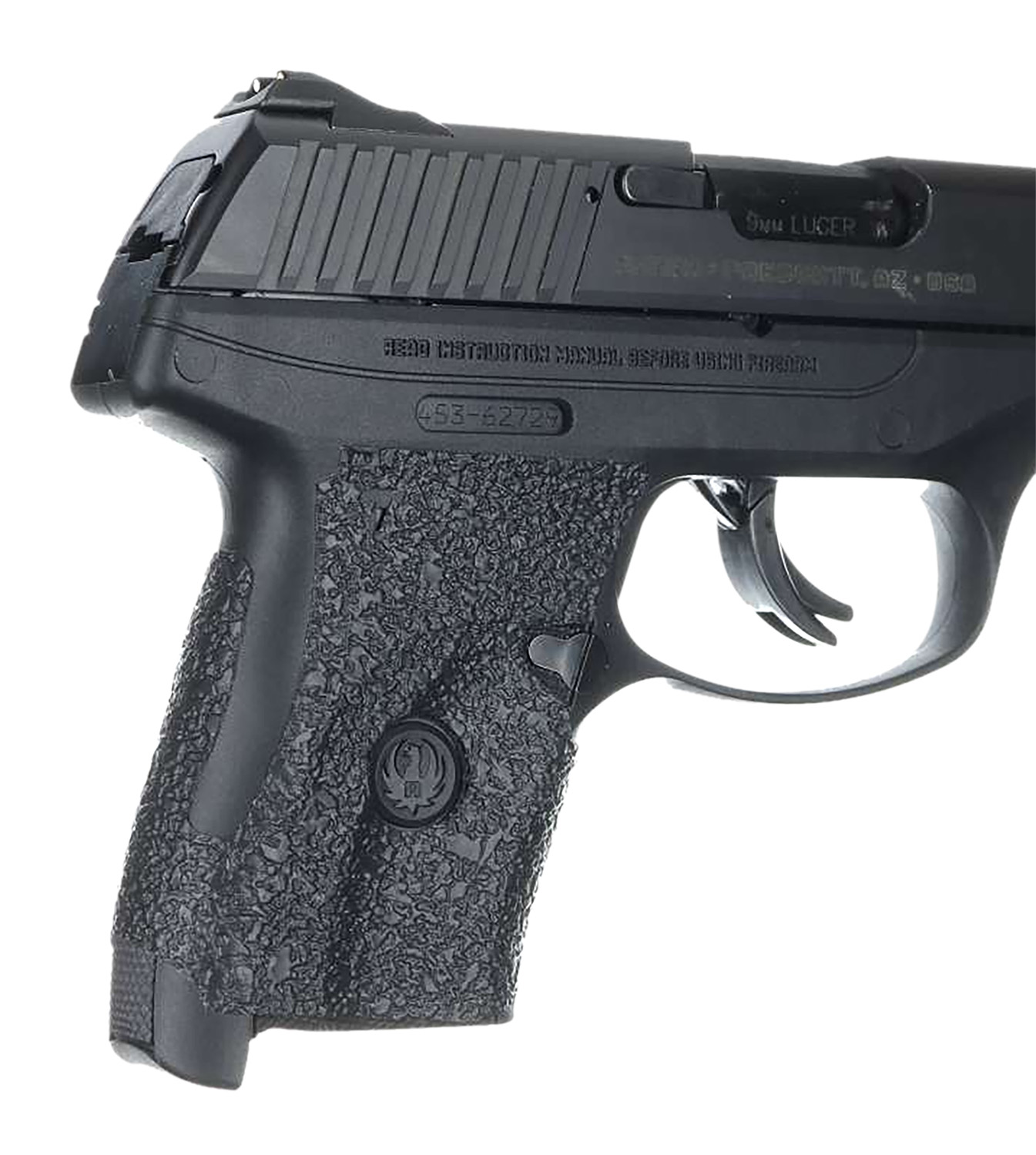 Talon Grips 508R Adhesive Grip Textured Black Rubber for Ruger LC9s, EC9s