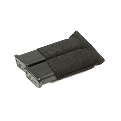 DOUBLE PISTOL MAG POUCH MOLLE MOUNT BLACK