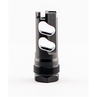 DPB MUZZLE BRAKE 0.375 5/8-24 THREADS SQUARE SHOULDER BLACK
